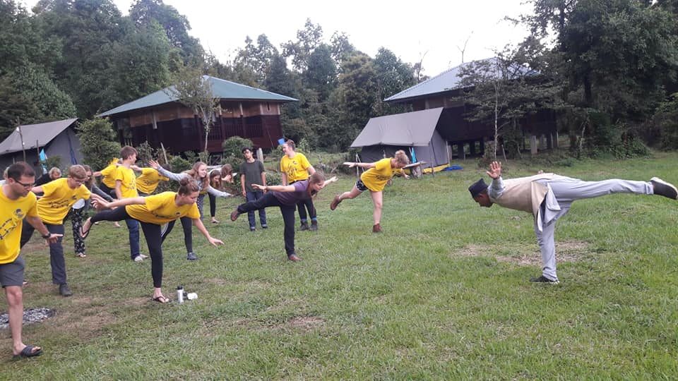 Yoga classes at Kalsee Eco-lodge