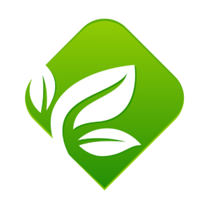 Green favicon of Kalsee Eco-Lodge Nepal – eco-friendly travel symbol