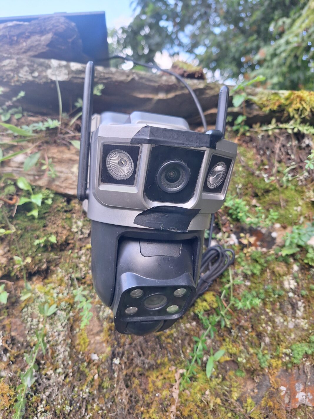 Forest surveillance camera installed for leopard conservation at Kalsee Eco-Lodge